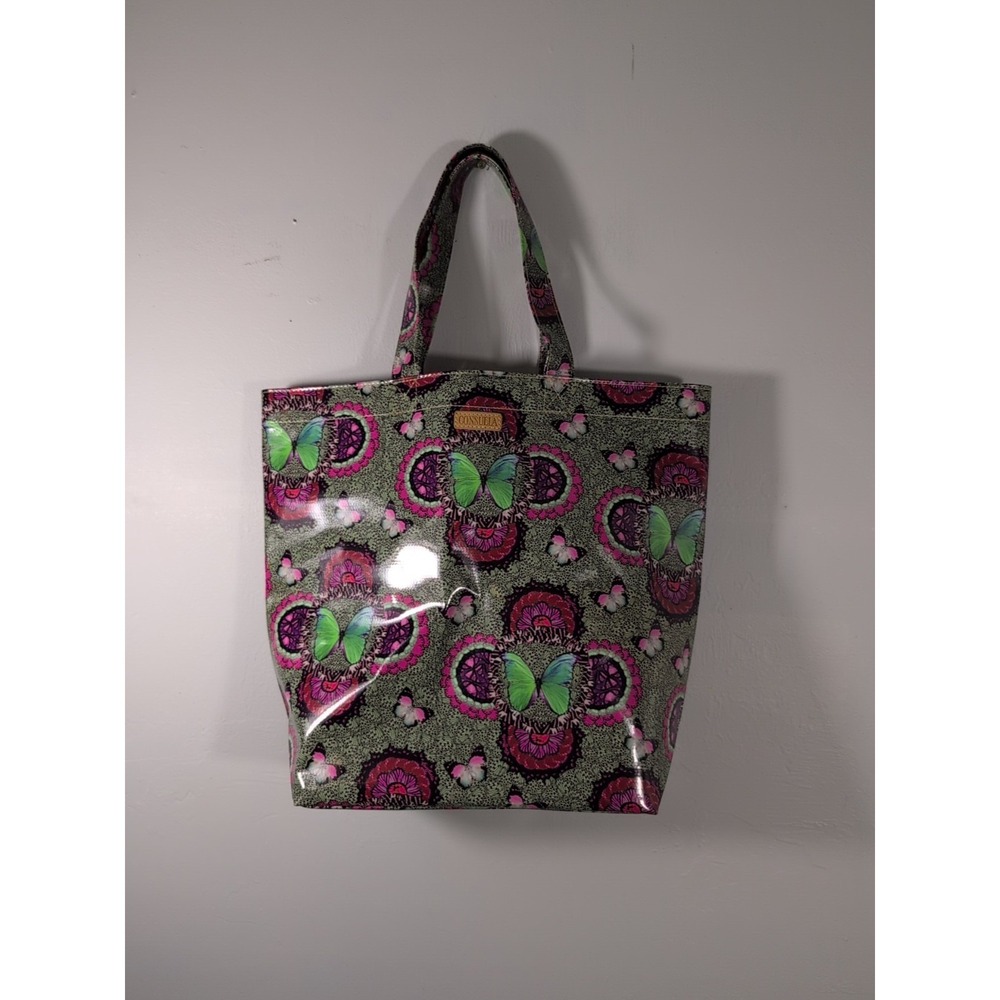 Consuela Tote Bag Butterfly Floral Print Shopper Handbag tote